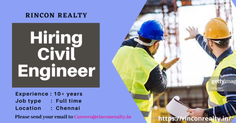 We Are Hiring Civil Engineer Site Engineer Rincon Realty 2736